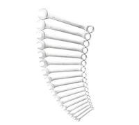 Stanley 1-95-776 Combination Spanner, Silver, Set of 17 Piece