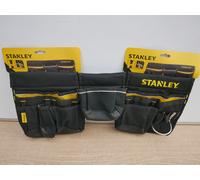 STANLEY 1 96 178 MULTI POCKET POUCH TOOL BELT APRON + 20OZ 51310 CLAW HAMMER