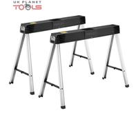Stanley Tools Folding Metal Leg Saw Horse (Twin Pack) STA197475