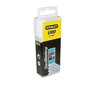 Stanley 1-CT308T 12mm Flat Narrow Crown Staples (1000 Pieces)