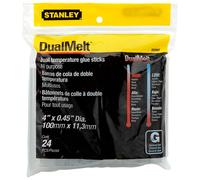 Stanley 1-GS20DT Dual Temp Glue Sticks 11.3mm x 100mm (24)
