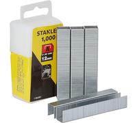 Stanley 1-TRA208T "Type A" Staples, Silver, 12 mm, Set of 1000 Piece