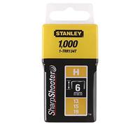 Stanley 1-TRR134T "Type H" Staples, Silver, 6 mm, Set of 1000 Piece