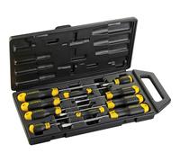 Stanley Cushion Grip Screwdriver Set, 10 Piece