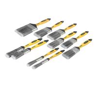 Stanley 10 Piece Loss Free Synthetic Paint Brush Set