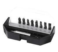 Stanley 1-68-734 Insert Bit Set Slotted/ Phillips/ Pozidriv 10 Piece