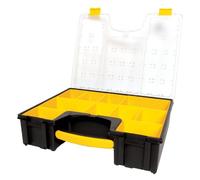 Stanley 10 Removable Bin Compartment Deep Professional Organizer