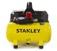 Stanley 100/8/6 Silent Air Compressor DST 100/8/6SI, 750 W, 230 V, Giallo
