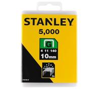 STANLEY Heavy Duty Cable Staples Sharpshooter Pack of 5000 Type G 10 mm Resistant and Rustproof 1-TRA706-5T, Packaging May Vary