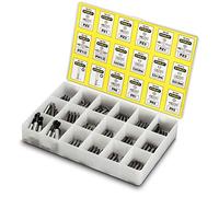 Stanley® 1-68-741 Insert Bits & Magnetic Bit Holders Assorted Tray 200 Piece