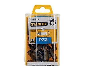 Stanley 168949B Pozidriv 2 Point Bit 25mm (25 Pieces)