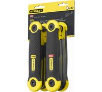 Stanley 17 Piece Folding Hexagon Allen Key Set Metric and Imperial