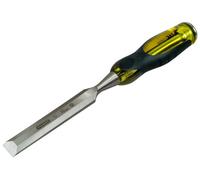 STANLEY 18mm Thru Tang Chisel with Bevel Edge and Strike Cap, 0-16-258