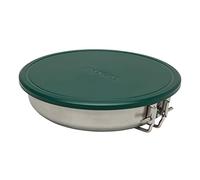 STANLEY Adventure All-In-One Fry Pan Set - Stainless Steel Camp Cookware - 9 Piece Camping Cooking and Utensil Set - Lightweight Fry Pan Set For Backpacking, Hiking and Camping
