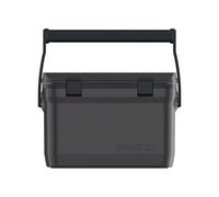 Stanley 1913 Adventure Easy-Carry Outdoor Cooler 15.1L - Ice Cold For 36 Hours - Cool Box - BPA-Free - Chest Cooler With Adjustable Bungee System - Travel Coolbox for 21 Cans - Leakproof - Black