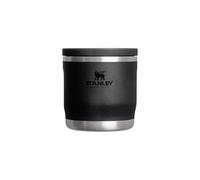 STANLEY 1913 Adventure To-Go Food Jar 0.35L - 4 Hours Hot - 4 Hours Cold - Leakproof Food Flask - Easy Clean Wide Opening - Dishwasher Safe - BPA-Free Soup Flask - Black 2.0