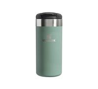 STANLEY 1913 Aerolight Transit Travel Mug 0.35L - Keeps 4 Hours Hot - 6 Hours Cold - Dishwasher Safe - Leakproof - Car Cup Holder Compatible - Insulated Coffee Cup - Shale Metallic