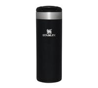 STANLEY 1913 Aerolight Transit Travel Mug 0.47L - Keeps 6 Hours Hot - 8 Hours Cold - Dishwasher Safe - Leakproof - Car Cup Holder Compatible - Insulated Coffee Cup - Black Metallic