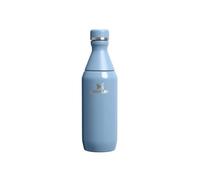 Stanley 1913 All Day Slim Bottle 0.35L - Indigo Gloss | Cold For 3 Hours - Iced For 9 Hours - Recycled Stainless Steel - Leakproof
