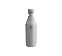 Stanley 1913 All Day Slim Water Bottle 0.35L - Ash | Cold For 3 Hours - Iced For 9 Hours - Leakproof - BPA-Free - Dishwasher Safe