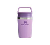 STANLEY 1913 Cafe to-Go Travel Mug 0.23L - Keeps 3 Hours Hot - 4 Hours Cold - Stainless Steel Thermal Mug - Dishwasher Safe - Easy-Carry Handle - Insulated Coffee Cup - Lilac