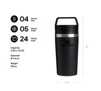 STANLEY 1913 Cafe toGo Travel Mug 035L Keeps 4 Hours Hot 5 Hours Cold St