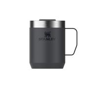 STANLEY 1913 Classic Camp Travel Mug 0.23L - Black | Keeps 1 Hour Hot - 2 Hours Cold - Dishwasher Safe - Stainless Steel Coffee Cup - BPA-Free