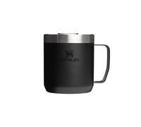 STANLEY 1913 Classic Legendary Camp Travel Mug 0.35L - Keeps 1.5 Hours Hot - 3 Hours Cold - Dishwasher Safe - Stainless Steel Coffee Cup - BPA-Free - Black 2.0