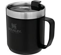 STANLEY 1913 CLASSIC LEGENDARY CAMP TRAVEL MUG 0.35L- MATTE BLACK - KEEPS 1.5 HO