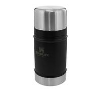 STANLEY 1913 Classic Legendary Food Jar 0.7L - Hot For 15 Hours - BPA-Free - Stainless Steel Coffee Flask - Leakproof Lid Doubles As Cup - Dishwasher Safe - Thermal Lunch Box - Matte Black