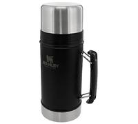 STANLEY 1913 Classic Legendary Food Jar 0.94L - Matte Black | Hot For 20 Hours - Leakproof Lid Doubles As Cup - Dishwasher Safe - Stainless Steel Food Flask