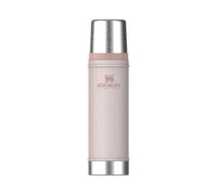 Stanley 1913 Classic Legendary Thermal Flask 0.59L - Keeps Hot Or Cold for 18 Hours - BPA-Free Insulated Bottle - Stainless Steel Coffee Flask - Leakproof - Dishwasher Safe - Rose Quartz