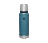 Stanley 1913 Classic Legendary Thermal Flask 0.94L - Keeps Hot Or Cold for 24 Hours - BPA-Free Insulated Bottle - Stainless Steel Coffee Flask - Leakproof - Dishwasher Safe - Hammertone Lake
