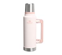 Stanley 1913 Classic Legendary Thermal Flask 1.4L - Keeps Hot Or Cold for 40 Hours - BPA-Free Insulated Bottle - Stainless Steel Coffee Flask - Leakproof - Dishwasher Safe - Rose Quartz