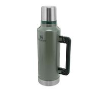 Stanley 1913 Classic Legendary Thermal Flask 1.9L - Hammertone Green | Keeps Hot Or Cold For 45 Hours - BPA-Free - Leakproof - Dishwasher Safe - Lid Serves As Cup