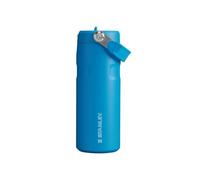 Stanley 1913 Flip Straw Sports Water Bottle 0.47L - Azure | 8 Hours Cold - 40 Hours Iced - BPA-Free - Leak Resistant - Dishwasher Safe - Fits Cup Holder