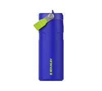 Stanley 1913 Flip Straw Sports Water Bottle 0.47L - Cobalt Chartreuse | 8 Hours Cold - 40 Hours Iced - BPA-Free - Leak Resistant - Dishwasher Safe - Fits Cup Holder
