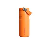Stanley 1913 Flip Straw Sports Water Bottle 0.47L - Goldenrod Coral | 8 Hours Cold - 40 Hours Iced - BPA-Free - Leak Resistant - Dishwasher Safe - Fits Cup Holder