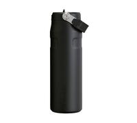 Stanley IceFlow Flip Straw 2.0 Sports Water Bottle With Straw 0.7L - 10 Hours Cold - 2 Days Iced - Stainless Steel - BPA Free - Leak Resistant - Fits in Cup Holder - Dishwasher Safe - Black