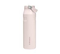 Stanley IceFlow Flip Straw 2.0 Sports Water Bottle With Straw 1.06L - 15 Hours Cold - 3 Days Iced - Stainless Steel - BPA Free - Leak Resistant - Fits in Cup Holder - Dishwasher Safe - Rose Quartz