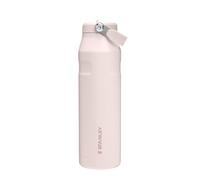 Stanley IceFlow Flip Straw 2.0 Sports Water Bottle With Straw 1.06L - 15 Hours Cold - 3 Days Iced - Stainless Steel - BPA Free - Leak Resistant - Fits in Cup Holder - Dishwasher Safe - Rose Quartz