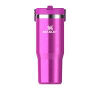 STANLEY 1913 Flip Straw Tumbler 1.0 Water Bottle with Straw 0.89L - Keeps Cold for 12+ Hours - Easy to Carry - Dishwasher Safe - Stainless Steel Thermal Flask - BPA-Free Travel Mug - Punch Shimmer