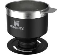 Stanley 1913 Perfect Brew Pour Over - Makes 1-6 Cups - Reusable Filter - No Disposable Paper Filters Needed - Compatible With Stanley 1913 Bottles - BPA-Free - Easy-Clean Stainless Steel - Matte Black