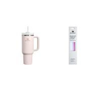 STANLEY 1913 Quencher H2.0-4 Straws - Rose Quartz | Cold For 11 Hours - Iced For 48 Hours - Includes Straw Set Of 4