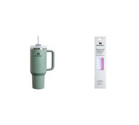 STANLEY 1913 Quencher H2.0-4 Straws - Shale | Cold For 11 Hours - Iced For 48 Hours - Includes Straw Set Of 4