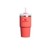 Stanley 1913 Quencher H2.0 FlowState Tumbler 0.59L - Hot Coral | Cold For 8 Hours - Iced For 30 Hours - Stainless Steel Tumbler With Straw, Handle And Lid - Dishwasher Safe Travel Mug