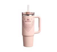 STANLEY 1913 Quencher H2.0 FlowState Tumbler 0.89L - Conch Floral | Cold For 9 Hours - Iced For 40 Hours - Stainless Steel Tumbler With Straw, Handle And Lid - Dishwasher Safe Travel Mug