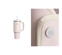 STANLEY 1913 Quencher H2.0 Flowstate Tumbler 1.2L - Cold for 11 Hours - Iced for 48 Hours - Including All-Day Quencher Carry-All - Rose Quartz