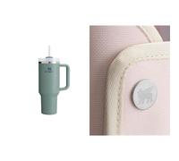 STANLEY 1913 Quencher H2.0 Flowstate Tumbler 1.2L - Cold for 11 Hours - Iced for 48 Hours - Including All-Day Quencher Carry-All - Shale