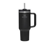 STANLEY 1913 Quencher H2.0 Flowstate Tumbler 1.2L - Cold for 11 Hours - Iced for 48 Hours - Metal Water Bottle with Straw, Handle and Lid - Dishwasher Safe - Travel Mug for Cold Drinks - Black